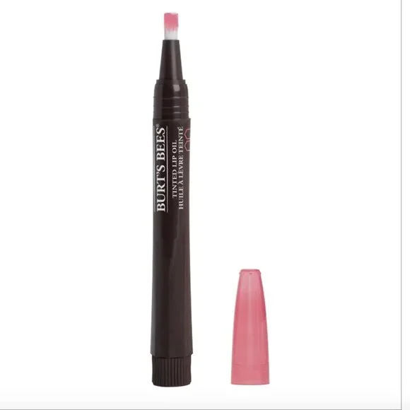 🌸 Burt's Bees Tinted Lip Oil Caramel Cloud, Whispering Orchid, Showering Sunset - Picture 4 of 16